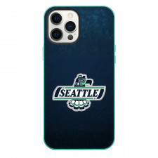 Seattle Thunderbirds Phone Case For iPhone Samsung Galaxy Pixel OnePlus Vivo Xiaomi Asus Sony Motorola Nokia - Logo In Blue Grunge Background