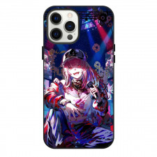 Hololive Mori Calliope Phone Case For iPhone Samsung Galaxy Pixel OnePlus Vivo Xiaomi Asus Sony Motorola Nokia - Mori Calliope Holding Microphone Portrait Poster