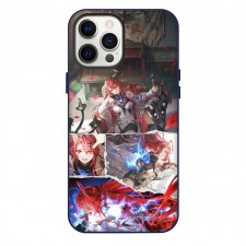 Hololive Elizabeth Rose Bloodflame Phone Case For iPhone Samsung Galaxy Pixel OnePlus Vivo Xiaomi Asus Sony Motorola Nokia - Elizabeth Rose Bloodflame Fierce Fighting Collage Portrait Poster