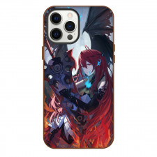 Hololive Elizabeth Rose Bloodflame Phone Case For iPhone Samsung Galaxy Pixel OnePlus Vivo Xiaomi Asus Sony Motorola Nokia - Elizabeth Rose Bloodflame Holding Sword Fierce Portrait Poster