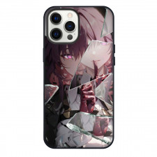 Honkai Star Rail Kafka Phone Case For iPhone Samsung Galaxy Pixel OnePlus Vivo Xiaomi Asus Sony Motorola Nokia - Kafka Glass Shattered Portrait