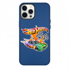 Hot Wheels Let?s Race Phone Case For iPhone Samsung Galaxy Pixel OnePlus Vivo Xiaomi Asus Sony Motorola Nokia - Green Violet Car Race Flags