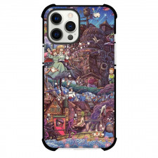 Howl's Moving Castle Phone Case For iPhone And Samsung Galaxy Devices - Howl's Moving Castle 2004 Movie Poster