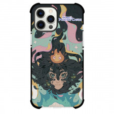 Howl's Moving Castle Phone Case For iPhone And Samsung Galaxy Devices - Howl's Moving Castle Howl and Calcifer Poster Art