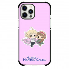 Howl's Moving Castle Phone Case For iPhone And Samsung Galaxy Devices - Howl's Moving Castle Howl and Sophie Flying Sticker