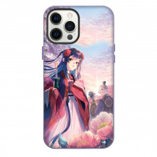 Though I Am An Inept Villainess Shu Keigetsu Phone Case For iPhone Samsung Galaxy Pixel OnePlus Vivo Xiaomi Asus Sony Motorola Nokia - Shu Keigetsu Holding Candle Fierce Portrait