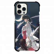Inuyasha Kikyo Phone Case For iPhone Samsung Galaxy Pixel OnePlus Vivo Xiaomi Asus Sony Motorola Nokia - Kikyo Bloody Side Portrait