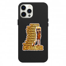 Italian Brainrot Tung Tung Tung Sahur Phone Case For iPhone Samsung Galaxy Pixel OnePlus Vivo Xiaomi Asus Sony Motorola Nokia - Tung Tung Tung Sahur Word Art Sticker