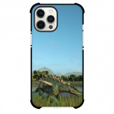 Jurassic World Phone Case For iPhone and Samsung Galaxy Devices - Huayangosaurus Illustration