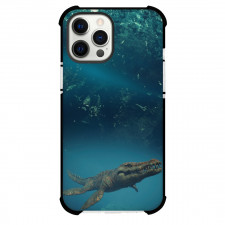 Jurassic World Phone Case For iPhone and Samsung Galaxy Devices - Liopleurodon Illustration