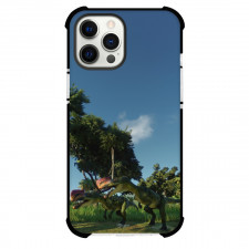Jurassic World Phone Case For iPhone and Samsung Galaxy Devices - Monolophosaurus Illustration