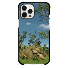 Jurassic World Phone Case For iPhone and Samsung Galaxy Devices - Sinoceratops Illustration