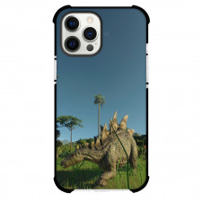 Jurassic World Phone Case For iPhone and Samsung Galaxy Devices - Stegosaurus Illustration