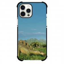 Jurassic World Phone Case For iPhone and Samsung Galaxy Devices - Wuerhosaurus Illustration