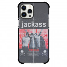 Jackass Best And Last Phone Case For iPhone Samsung Galaxy Pixel OnePlus Vivo Xiaomi Asus Sony Motorola Nokia - Jackass Best And Last Vintage Grunge Warning Poster