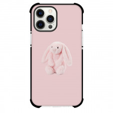 Jellycat Phone Case For iPhone Samsung Galaxy Pixel OnePlus Vivo Xiaomi Asus Sony Motorola Nokia - Pink Bunny Portrait
