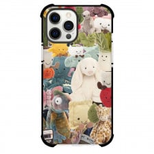 Jellycat Phone Case For iPhone Samsung Galaxy Pixel OnePlus Vivo Xiaomi Asus Sony Motorola Nokia - Vegetables Toys Collage