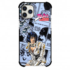 JoJo's Bizarre Adventure Bruno Bucciarat Phone Case For iPhone and Samsung Galaxy Devices - Bruno Bucciarat Portrait On Comic Background