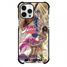 JoJo's Bizarre Adventure Phone Case For iPhone and Samsung Galaxy Devices - Bruno Bucciarat Narciso Anasui Sticky Fingers Fighting