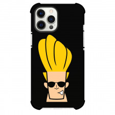Johny Bravo For iPhone Samsung Galaxy Pixel OnePlus Vivo Xiaomi Asus Sony Motorola Nokia - Johny Bravo Avatar Black Background