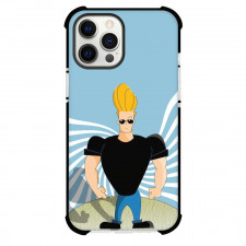 Johny Bravo For iPhone Samsung Galaxy Pixel OnePlus Vivo Xiaomi Asus Sony Motorola Nokia - Johny Bravo Portrait Stripes Background