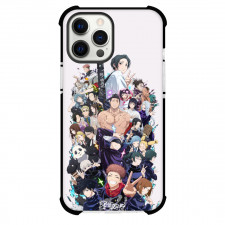 Jujutsu Kaisen Phone Case For iPhone And Samsung Galaxy Devices - Characters Posing Illustration