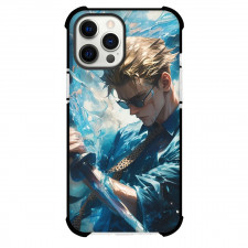 Jujutsu Kaisen Kento Nanami Phone Case For iPhone Samsung Galaxy Pixel OnePlus Vivo Xiaomi Asus Sony Motorola Nokia - Kento Nanami Avatar Side Portrait Blue White Background