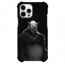 Jujutsu Kaisen Panda Phone Case For iPhone Samsung Galaxy Pixel OnePlus Vivo Xiaomi Asus Sony Motorola Nokia - Panda Attack Mode Black Background