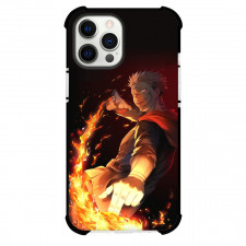 Jujutsu Kaisen Ryomen Sukuna Phone Case For iPhone Samsung Galaxy Pixel OnePlus Vivo Xiaomi Asus Sony Motorola Nokia - Ryomen Sukuna Back Portrait Red Black Background