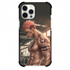 Jujutsu Kaisen Ryomen Sukuna Phone Case For iPhone Samsung Galaxy Pixel OnePlus Vivo Xiaomi Asus Sony Motorola Nokia - Ryomen Sukuna Side Portrait Gym Background