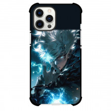 Jujutsu Kaisen Satoru Gojo Phone Case For iPhone Samsung Galaxy Pixel OnePlus Vivo Xiaomi Asus Sony Motorola Nokia - Satoru Gojo Fighting Pose Illustration