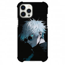 Jujutsu Kaisen Satoru Gojo Phone Case For iPhone Samsung Galaxy Pixel OnePlus Vivo Xiaomi Asus Sony Motorola Nokia - Satoru Gojo Wearing Glasses Side Portrait