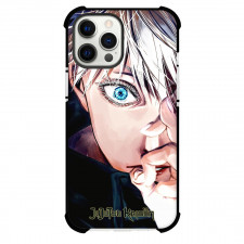 Jujutsu Kaisen Satoru Gojo Phone Case For iPhone And Samsung Galaxy Devices - Satoru Gojo Half Portrait Attack Mode
