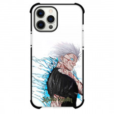 Jujutsu Kaisen Satoru Gojo Phone Case For iPhone And Samsung Galaxy Devices - Satoru Gojo Hurting Side Portrait