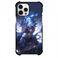 Jujutsu Kaisen Satoru Gojo Phone Case For iPhone Samsung Galaxy Pixel OnePlus Vivo Xiaomi Asus Sony Motorola Nokia - Satoru Gojo Smiling Portrait