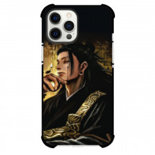 Jujutsu Kaisen Suguru Geto Phone Case For iPhone Samsung Galaxy Pixel OnePlus Vivo Xiaomi Asus Sony Motorola Nokia - Suguru Geto Side Portrait Yellow Black Background