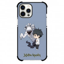 Jujutsu Kaisen Phone Case For iPhone And Samsung Galaxy Devices - Yuta Okkotsu Rika Chibi Art
