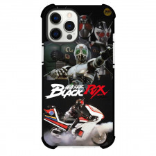 Kamen Rider Black Case For iPhone Samsung Galaxy Pixel OnePlus Vivo Xiaomi Asus Sony Motorola Nokia - Characters Riding Motorcycle