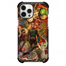 Kamen Rider Case For iPhone Samsung Galaxy Pixel OnePlus Vivo Xiaomi Asus Sony Motorola Nokia - Characters Portrait Fight Poster