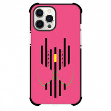 Kamen Rider Decade Case For iPhone Samsung Galaxy Pixel OnePlus Vivo Xiaomi Asus Sony Motorola Nokia - Decade Head Logo In Pink Background