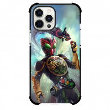 Kamen Rider OOO Case For iPhone Samsung Galaxy Pixel OnePlus Vivo Xiaomi Asus Sony Motorola Nokia - OOO Tatoba Combo Hand Portrait