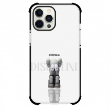 Kaws Phone Case For iPhone Samsung Galaxy Pixel OnePlus Vivo Xiaomi Asus Sony Motorola Nokia - Discipline Sitting White Background