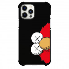 Kaws Phone Case For iPhone Samsung Galaxy Pixel OnePlus Vivo Xiaomi Asus Sony Motorola Nokia - Elmo Illustration Black Background