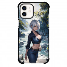 The King of Fighters Angel Phone Case For iPhone Samsung Galaxy Pixel OnePlus Vivo Xiaomi Asus Sony Motorola Nokia - Angel Standing Poster