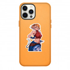 The King of Fighters Blue Mary Phone Case For iPhone Samsung Galaxy Pixel OnePlus Vivo Xiaomi Asus Sony Motorola Nokia - Blue Mary Sticker