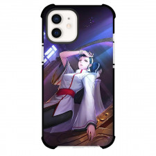 The King of Fighters Chizuru Kagura Phone Case For iPhone Samsung Galaxy Pixel OnePlus Vivo Xiaomi Asus Sony Motorola Nokia - Chizuru Kagura Standing On Mirror Poster