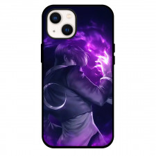 The King of Fighters Iori Yagami Phone Case For iPhone Samsung Galaxy Pixel OnePlus Vivo Xiaomi Asus Sony Motorola Nokia - Iori Yagami The Purple Flame of Wrath Poster