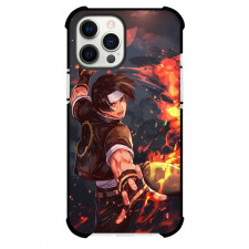 The King of Fighters Kyo Kusanagi Phone Case For iPhone Samsung Galaxy Pixel OnePlus Vivo Xiaomi Asus Sony Motorola Nokia - Kyo Kusanagi Delivers Punches of Fire Poster