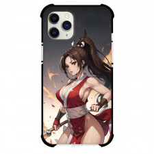The King of Fighters Mai Shiranui Phone Case For iPhone Samsung Galaxy Pixel OnePlus Vivo Xiaomi Asus Sony Motorola Nokia - Mai Shiranui Side Portrait Digital Art Poster