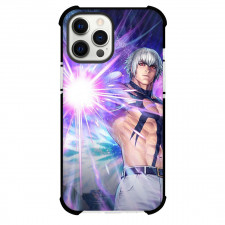 The King of Fighters Orochi Phone Case For iPhone Samsung Galaxy Pixel OnePlus Vivo Xiaomi Asus Sony Motorola Nokia - Orochi Delivers The Natural Purple Flame Poster